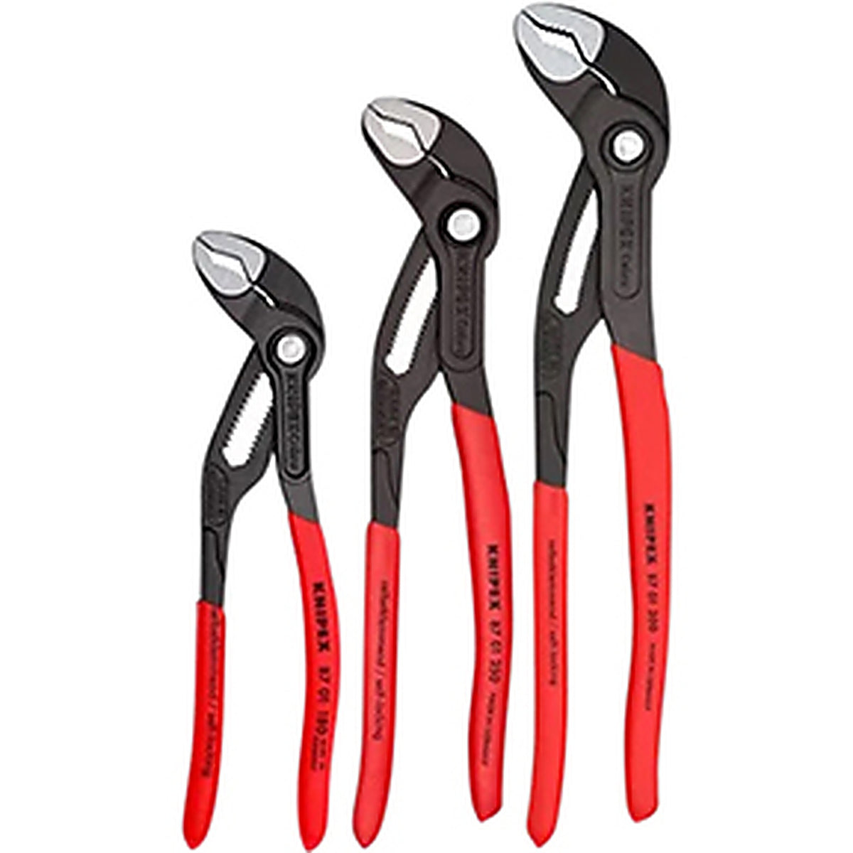 Knipex - 002006US1 - 3 Piece Cobra Pliers Set