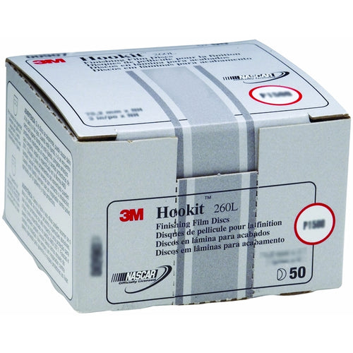 3M 00907 Hookit Finishing Film Disc, 3 inch, P1500