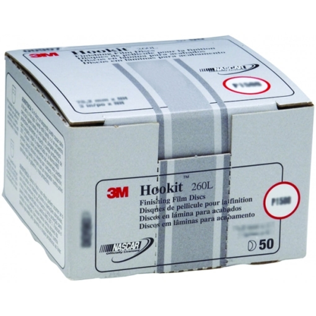 3M 00908 Hookit Finishing Film Disc, 3 inch, P1200