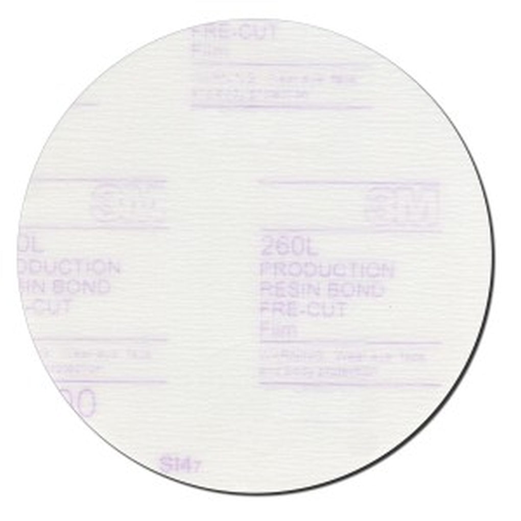 3M 00955 Hookit Finishing Film Disc, 5 inch, P600, 100/Box