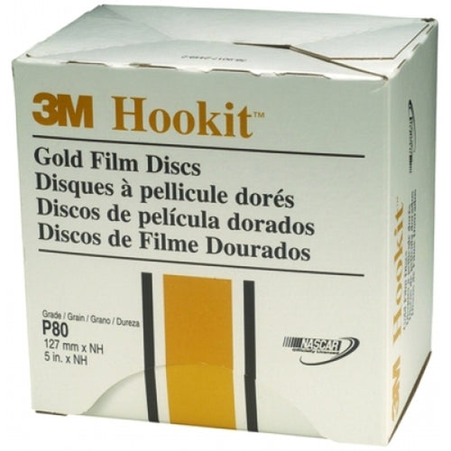 3M 00966 Hookit Gold Film Disc 255L, 5 inch x NH P100