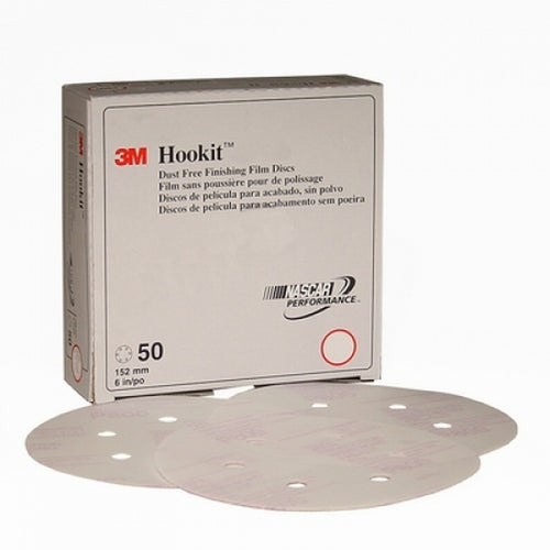3M 01071 Hookit Finishing Film Disc Dust Free, 6 inch, P600