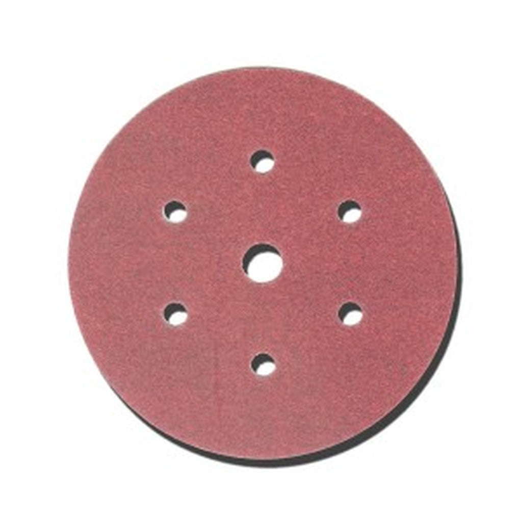 3M 01147 Red Abrasive Hookit Disc Dust Free, 6 in, P80D
