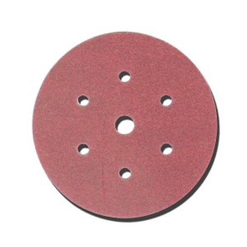 3M 01147 Red Abrasive Hookit Disc Dust Free, 6 in, P80D