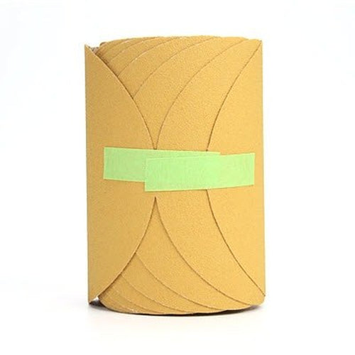 3M 01363 Stikit Gold Film Disc Roll, 6 inch, P80, 100/Discs