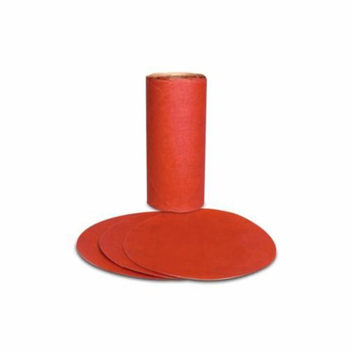 3M 01606 Red Abrasive Stikit Disc, 5 inch, 180 grit