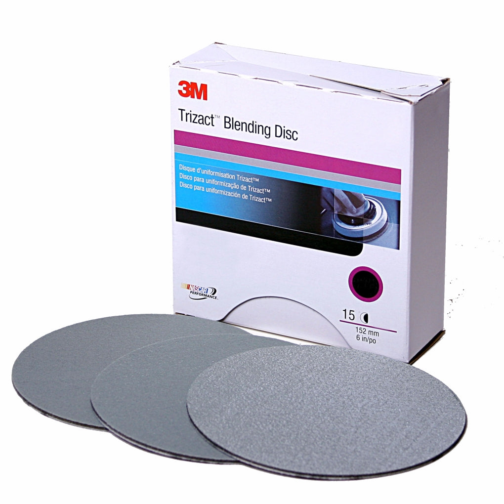 3M 02090 Trizact Hookit Blending Disc, 6 inch, P1000