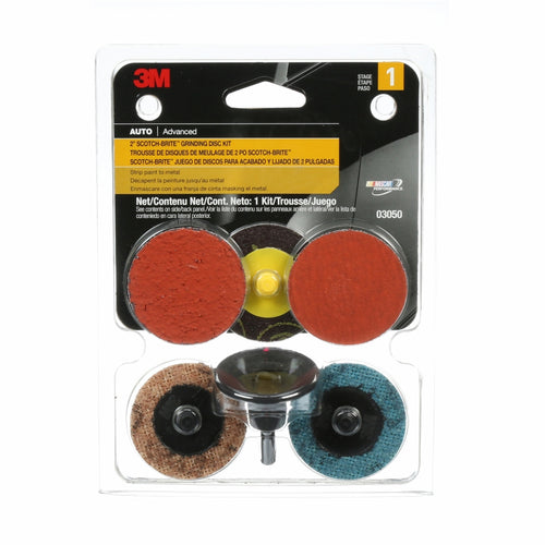 3M 03050 Scotch-Brite Regalite Drill Mounted Automotive Grinding/Sanding/Finishing System, 2 inch
