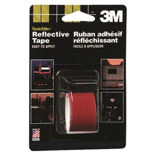 3M 03459 Scotchlite Reflective Tape 03459, 2 in x 36 in, Red