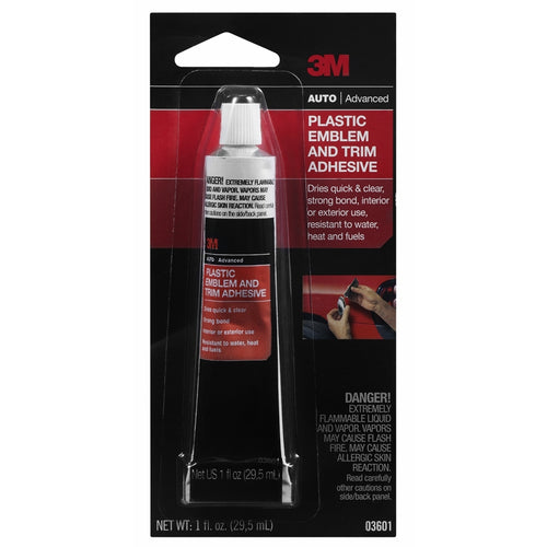 3M 03601 Plastic Emblem and Trim Adhesive