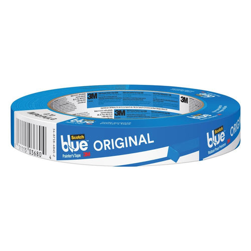 3M 03680 ScotchBlue Painters Tape for Multi-Surfaces 2090-.75A, 19 mm width (3/4 inch)