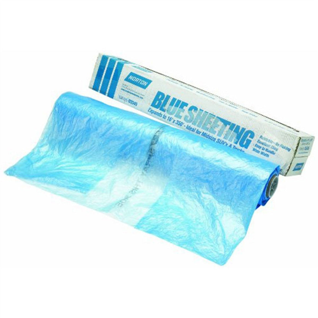 Norton 03723 Blue Sheeting, 20ft. X 350ft.