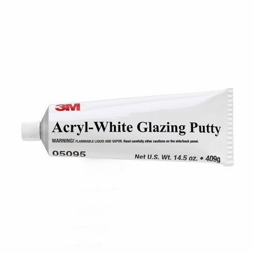 3M 05095 Acryl-White Putty, 05095, 14.5 oz Tube 60455049217