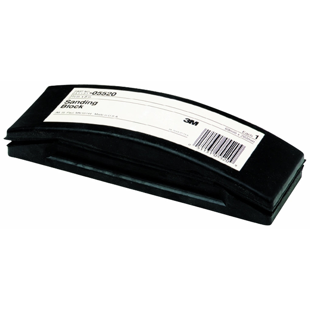 3M 05520 Rubber Sanding Block, 05520