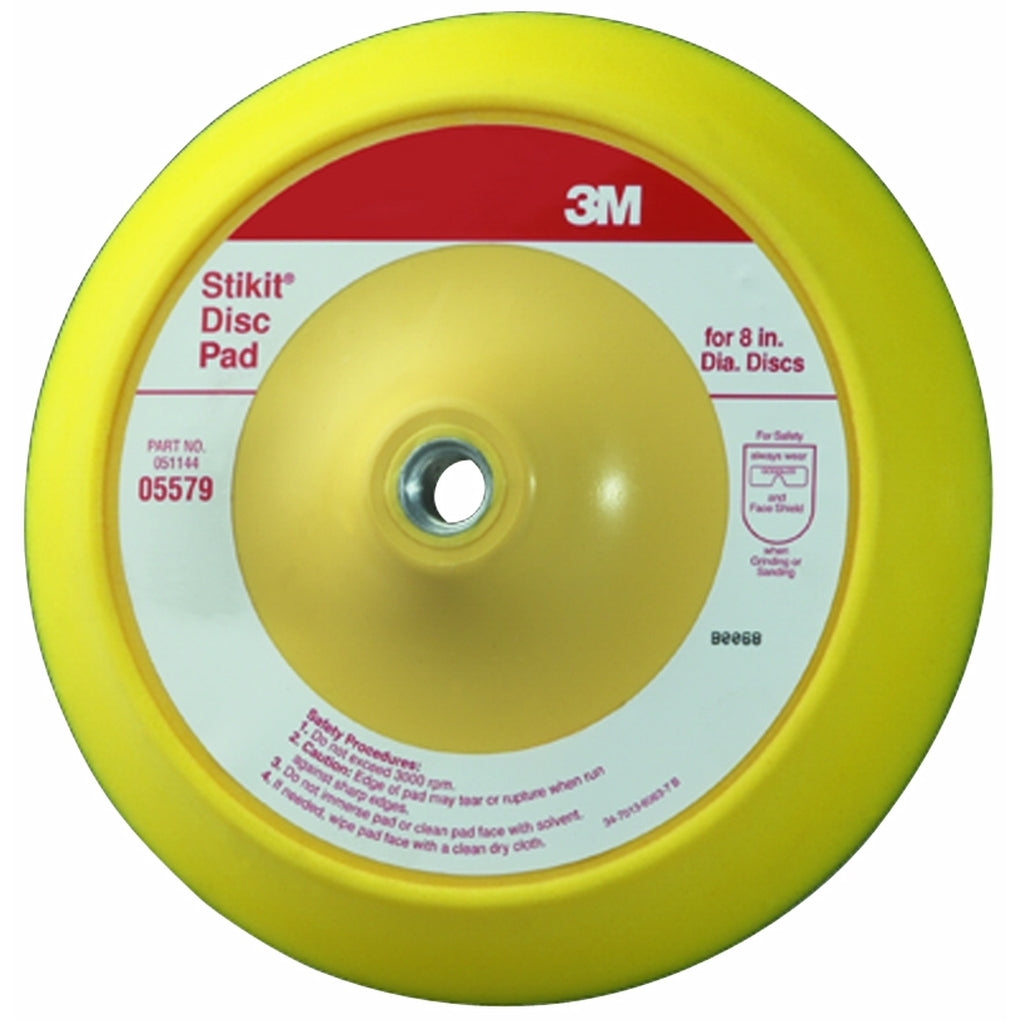 3M 05579 Stikit Disc Pad, 8 inch