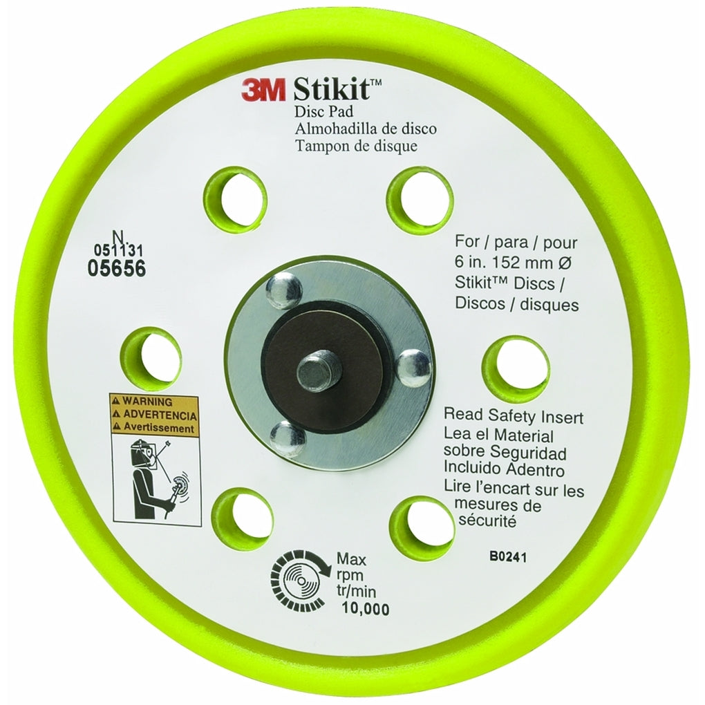 3M 05656 Stikit Low Profile Disc Pad, 6 inch