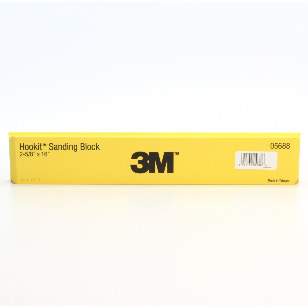 3M 05688 Hookit Sanding Block, 1-1/2 in X 2-5/8 in X 16 in 60455054373