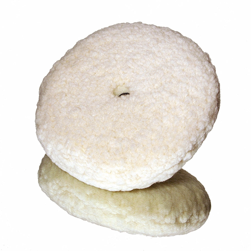 3M 05753 Perfect-It 100% Wool Compounding Pad, Double Sided, Quick Connect