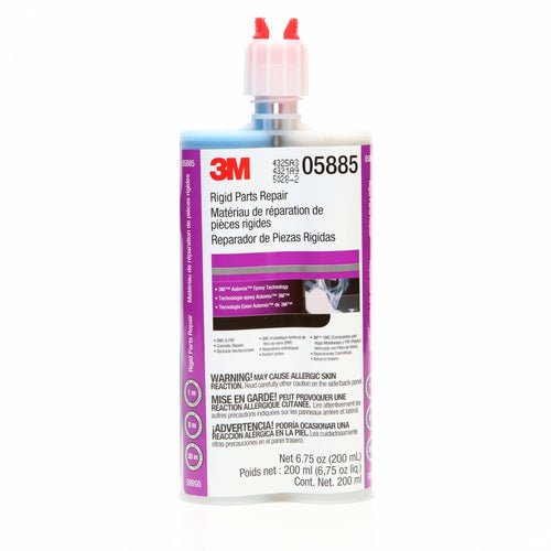 3M 05885 Automix EZ Sand Rigid Parts Repair, 200 mL Cartridge