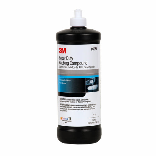 3M 05954 Super Duty Rubbing Compound, 1 Quart 60455051726