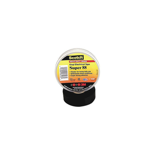 3M 06143 Scotch Premium Vinyl Electrical Tape 88-Super-3/4x66FT, 3/4 in x 66 ft (19 mm x 20.1 m)