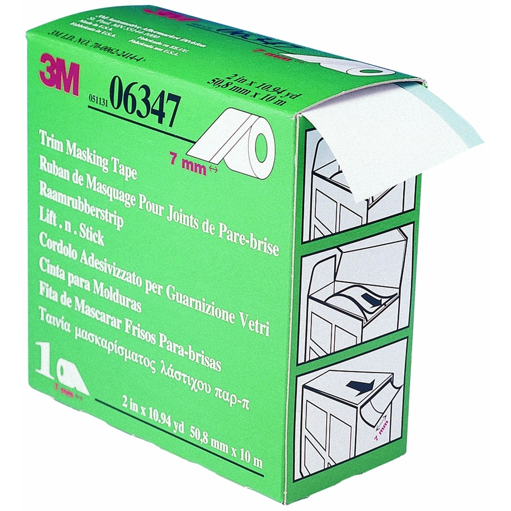 3M 06347 Trim Masking Tape, 50.8 mm x 10 m
