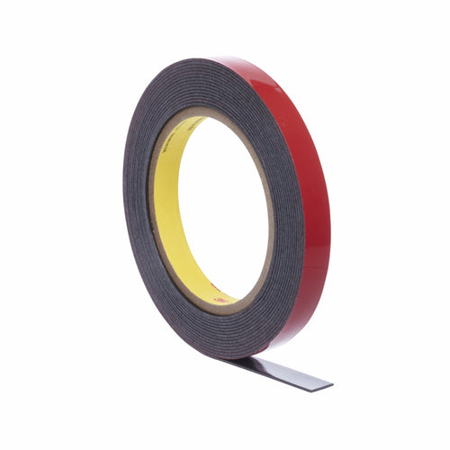 3M 06388 Automotive Acrylic Plus Premium Attachment Tape, Black, 1.12 mm, 1/2 in x 20 yd 75347085898