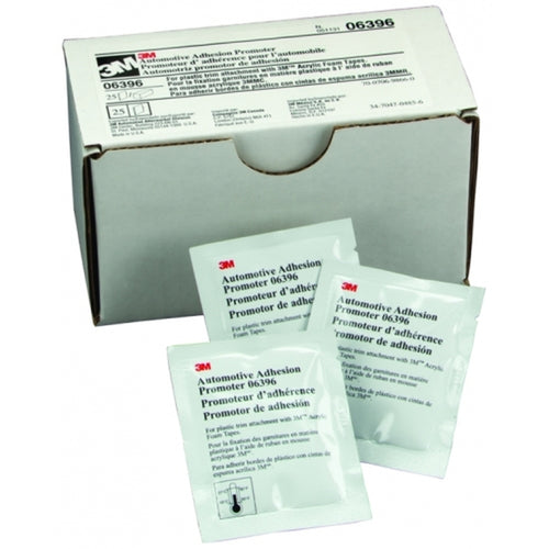 3M 06396 Automotive Adhesion Promoter, Sponge Applicator Packet, 2.5 cc