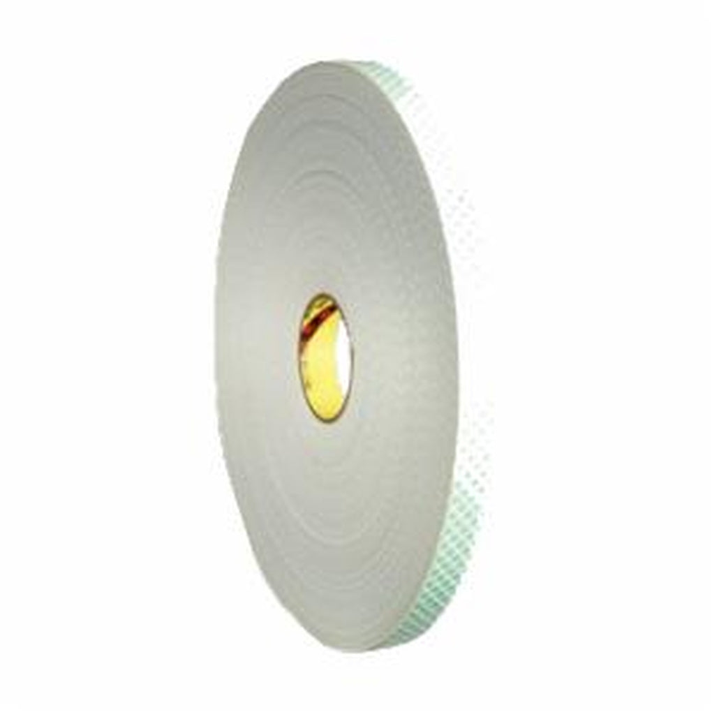 3M 06450 Double Coated Urethane Foam Tape, 1/2 in x 36 yd