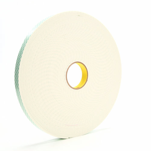 3M 06452 Double Coated Urethane Foam Tape 4008 06452, 1 in x 36 yd