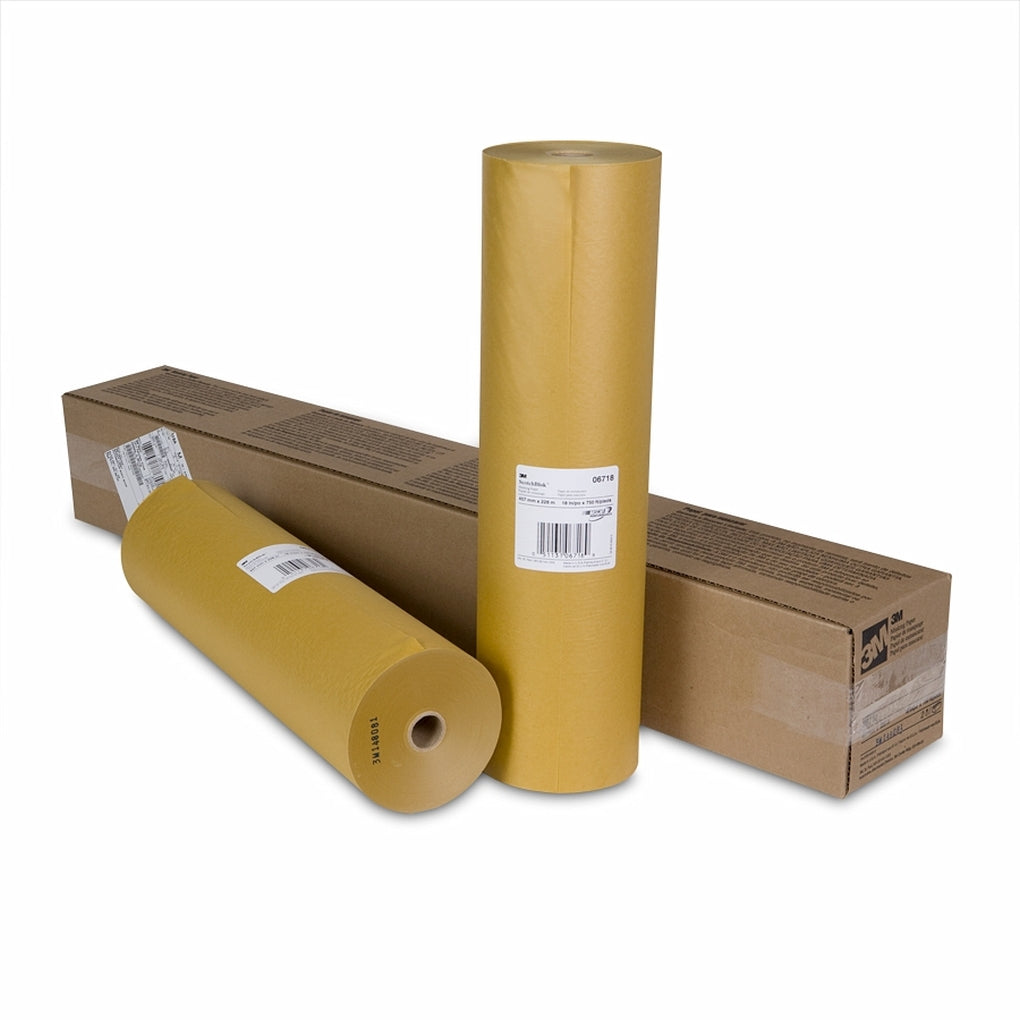 3M 06718 Scotchblok Masking Paper, 18 in x 750 ft