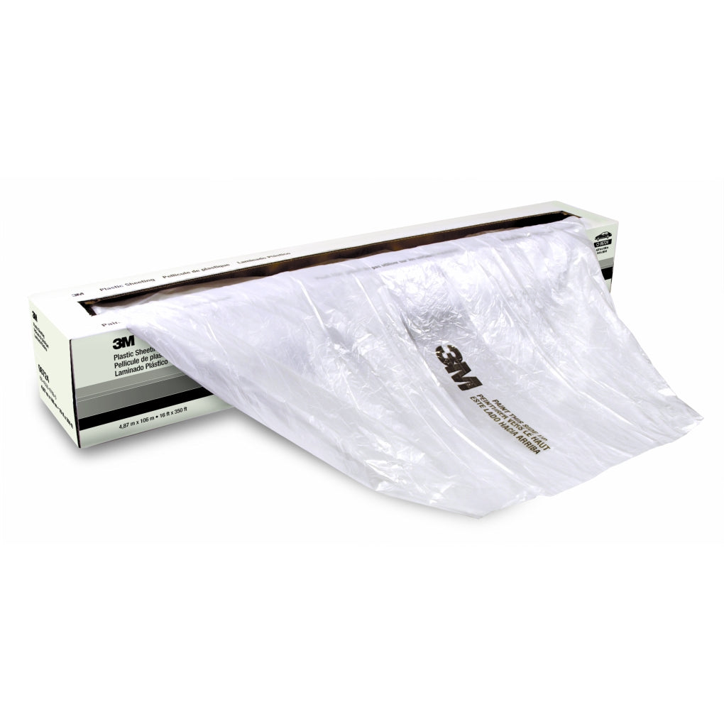 3M 06723 Plastic Sheeting, 12 feet x 400 feet