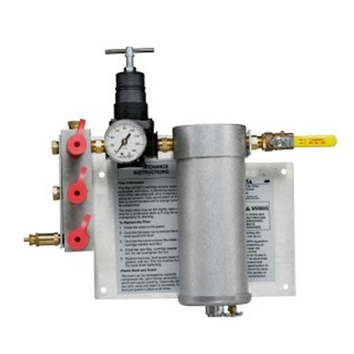 3M 07006 Compressed Air Filter and Regulator Panel W-2806 (AAD), 50 cfm, 3-5 outlets 78806987646