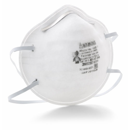 3M 07023 Particulate Respirator 8200/07023(AAD), N95 20/Pack