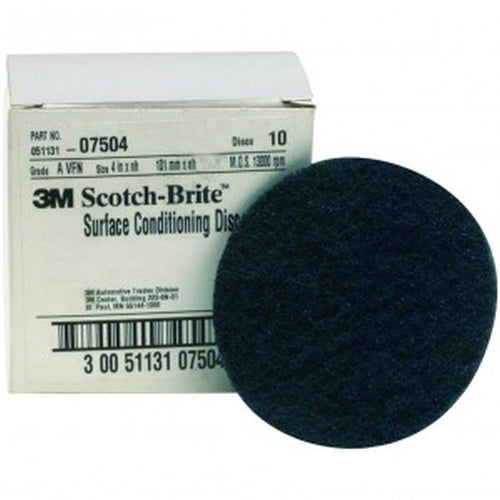 3M 07504 Scotch-Brite Surface Conditioning Disc, 4 inch, Very Fine