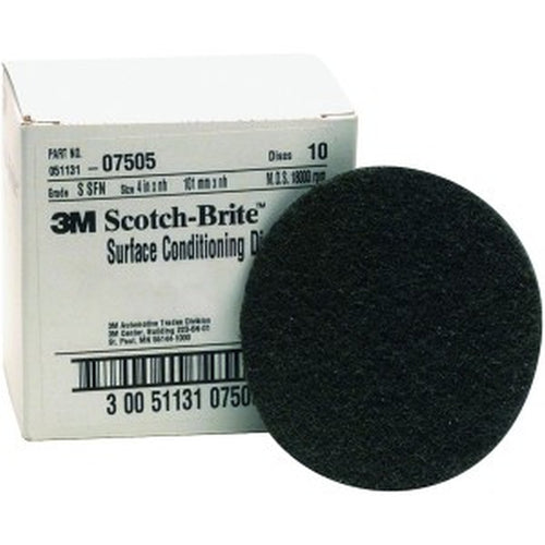 3M 07505 Scotch-Brite Surface Conditioning Disc, 4 inch, Super Fine