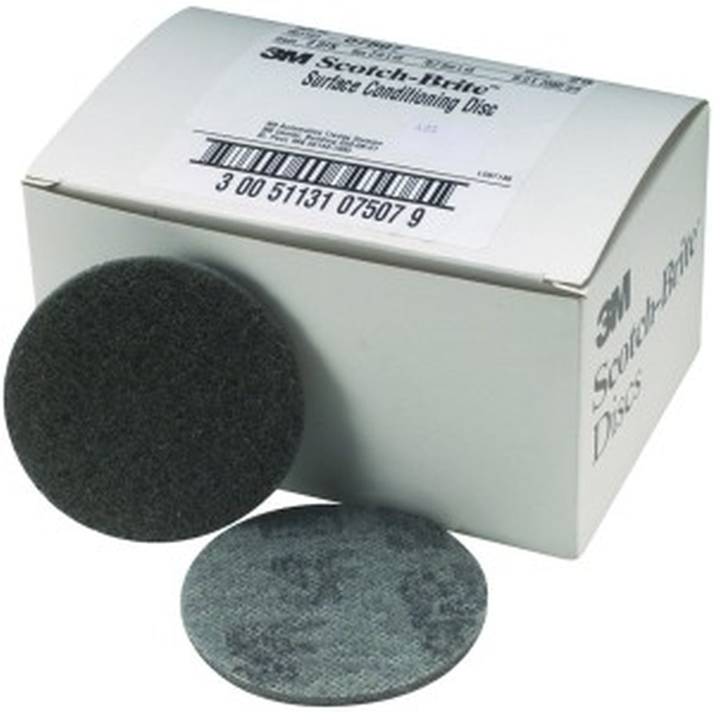 3M 07507 Scotch-Brite Surface Conditioning Disc, 3 inch, Super Fine