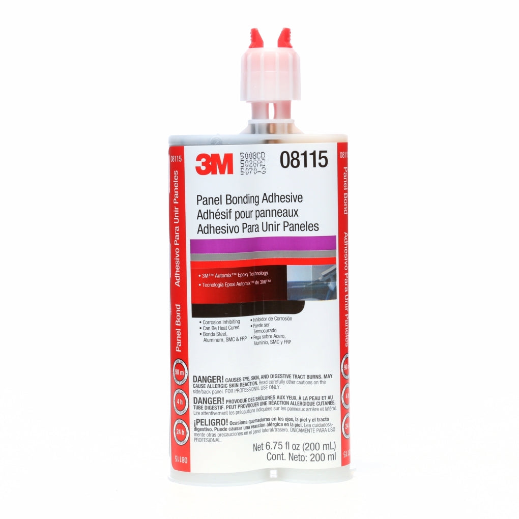 3M 08115 Panel Bonding Adhesive, 200 mL Cartridge, 60980030930