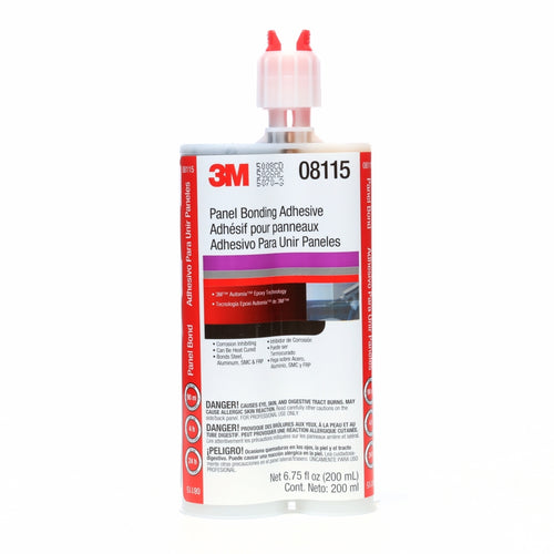 3M 08115 Panel Bonding Adhesive, 200 mL Cartridge, 60980030930
