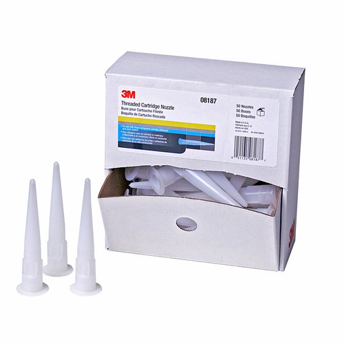 3M 08187 Threaded Cartridge Nozzle, 1 nozzle