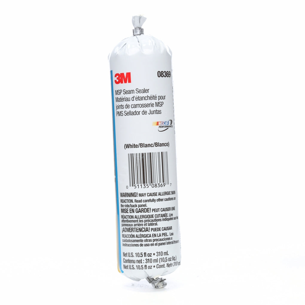 3M 08369 MSP Seam Sealer, 08369, White, 310 mL Flexpack 60455050132