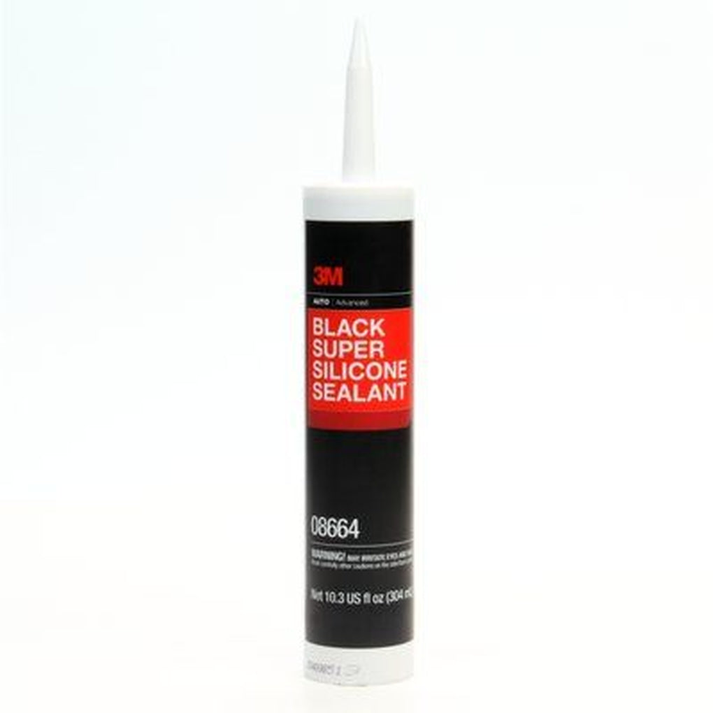 3M 08664 Super Silicone Seal, Black