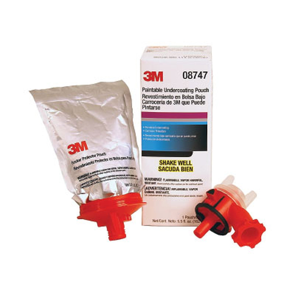 3M 08747 Paintable Undercoating Pouch, 08747, 5.5 fl oz 60455069702