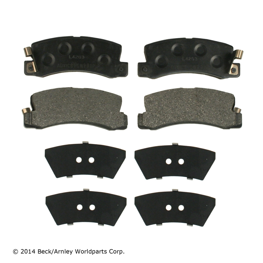 Beck Arnley 089-1311 OE Disc Brake Pads
