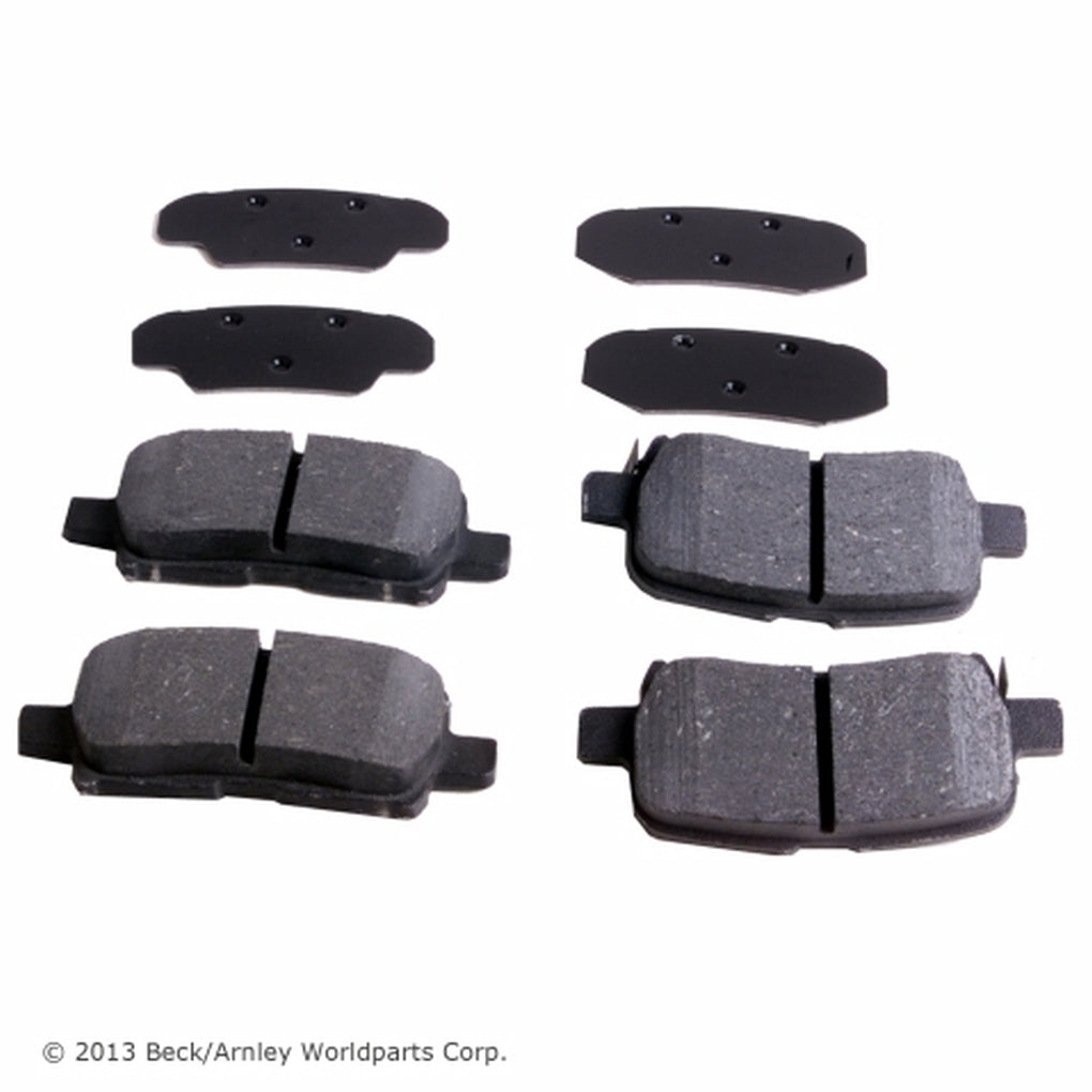 Beck Arnley 089-1677 OE Disc Brake Pads