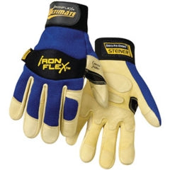Steiner 0914-L IronFlex Ultimate Grain Goatskin Leather Palm Gloves, Large