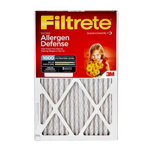 3M 09822 Filtrete Micro Allergen Reduction Filters 9822DC-6, 20 in x 30 in x 1 in 70071370723