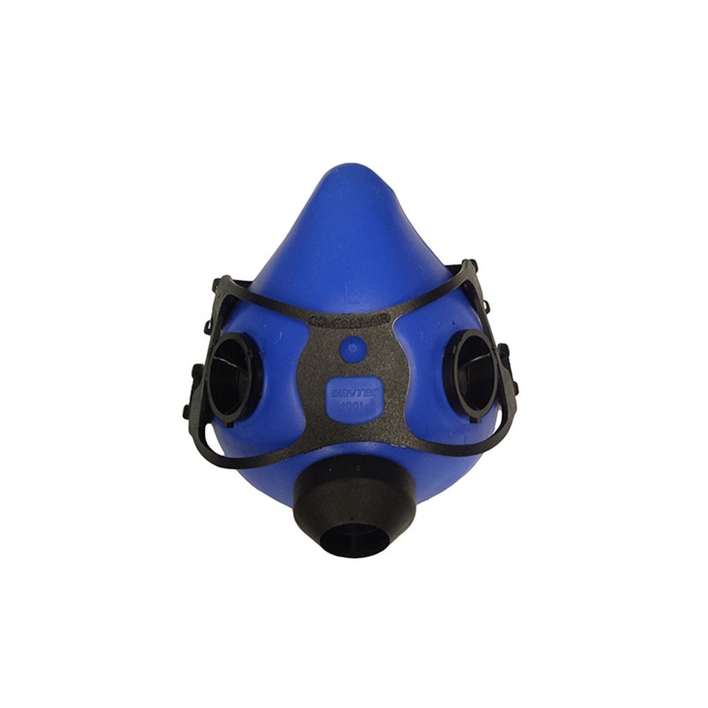 Dentec 100-L-00 Comfort-Air Half Mask Silicone Rubber Large