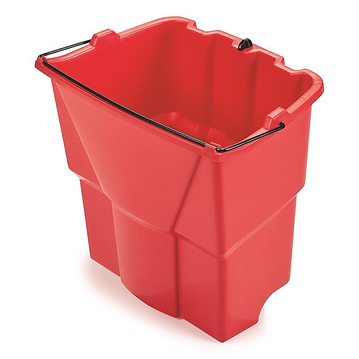 Rubbermaid 2064907 WaveBrake 18 qt Wringer Bucket Red