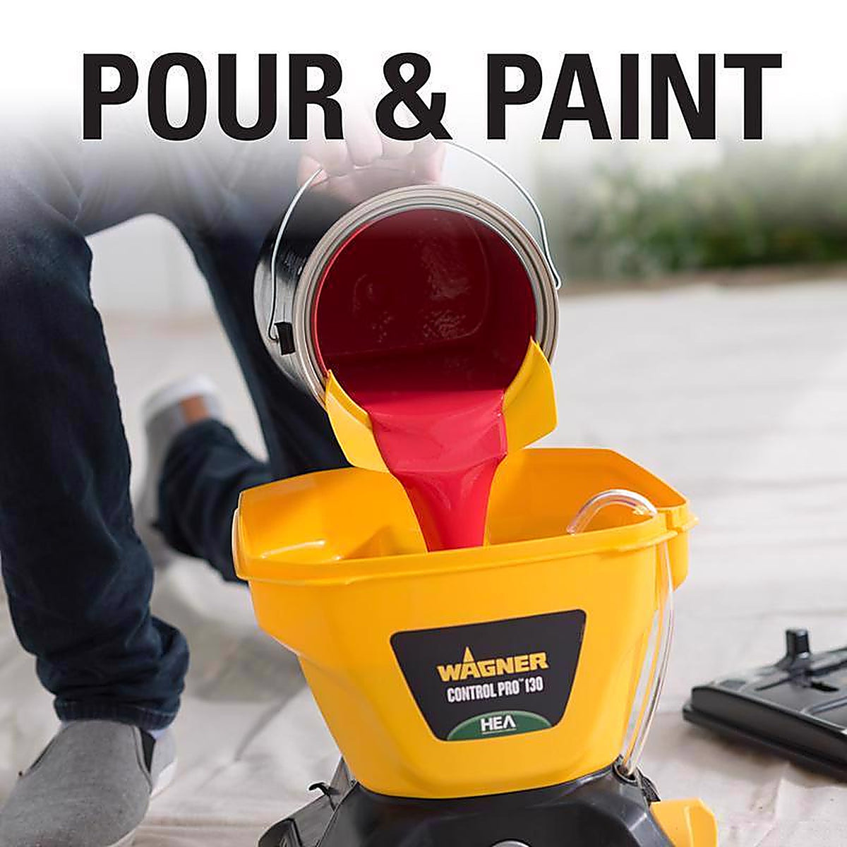 Wagner Spray Tech - 2435698 - Control Pro 130 1600 PSI Metal Gravity-Feed Paint Sprayer